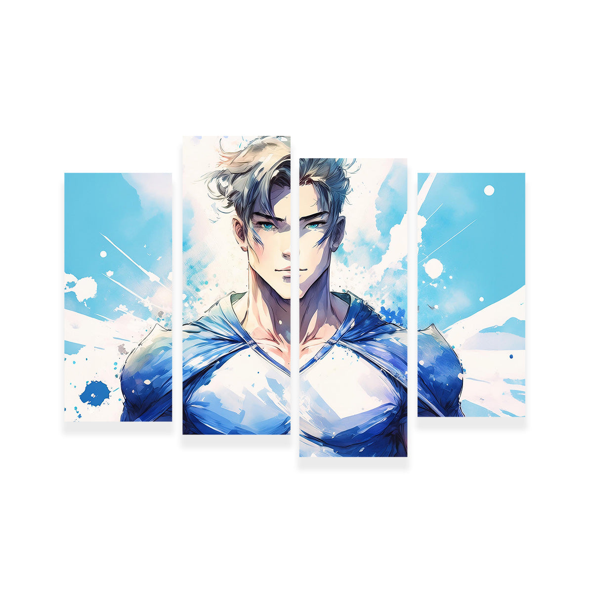 Stunning Anime Super Hero Canvas Prints