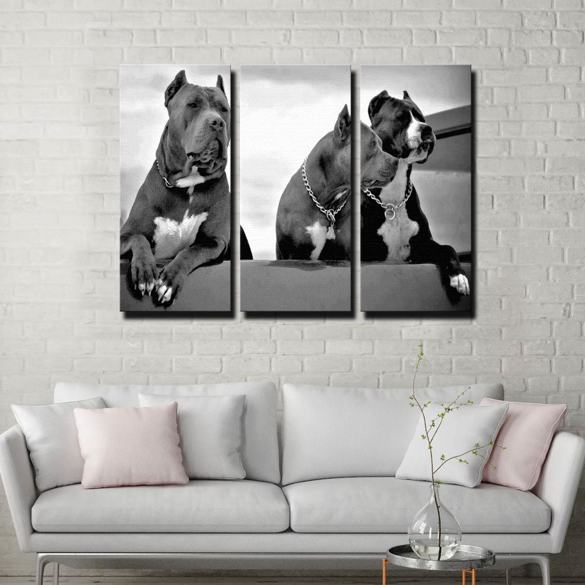 Stunning Pit Bulls Wall Art for Your Home Decor
