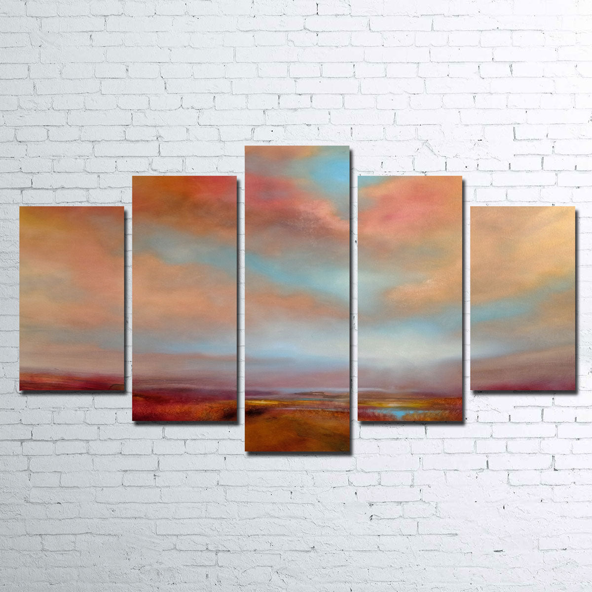 Stunning Heideland Wall Art by Annette Schmucker