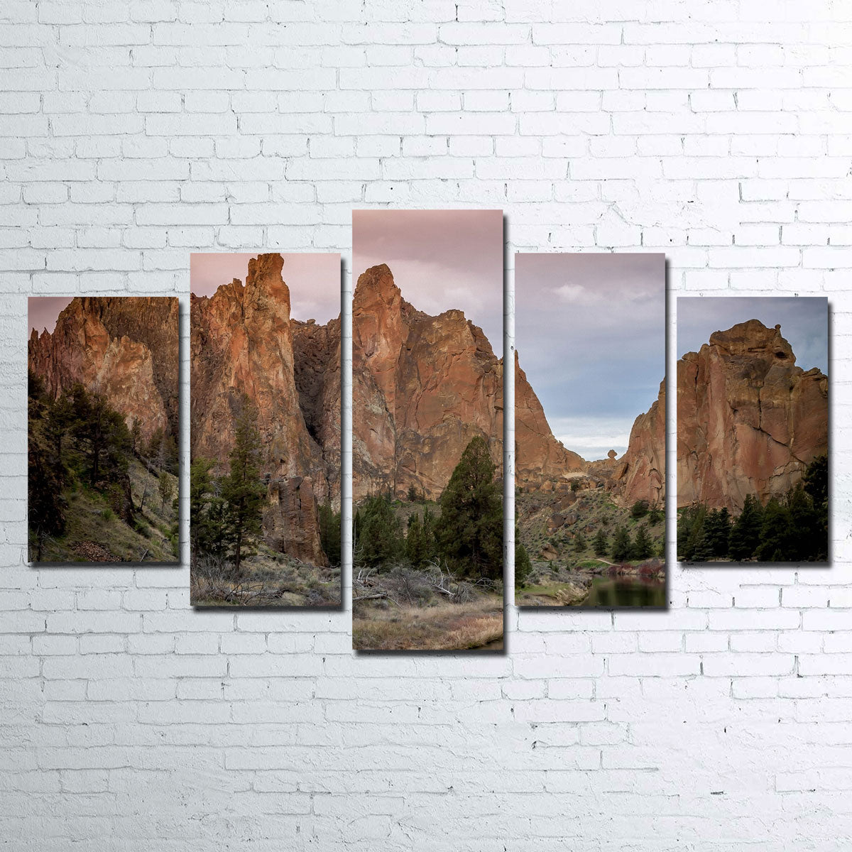 Stunning Smith Rock State Park Wall Art - Museum Quality Canvas Prints