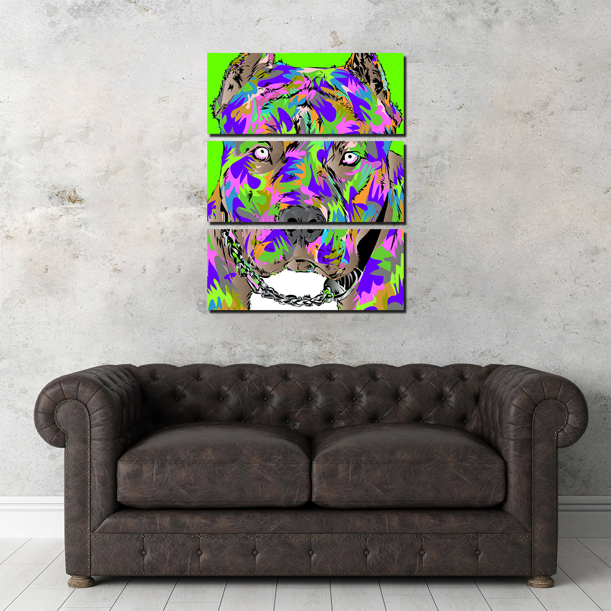 Stunning Pit Bull Wall Art for Your Home Decor