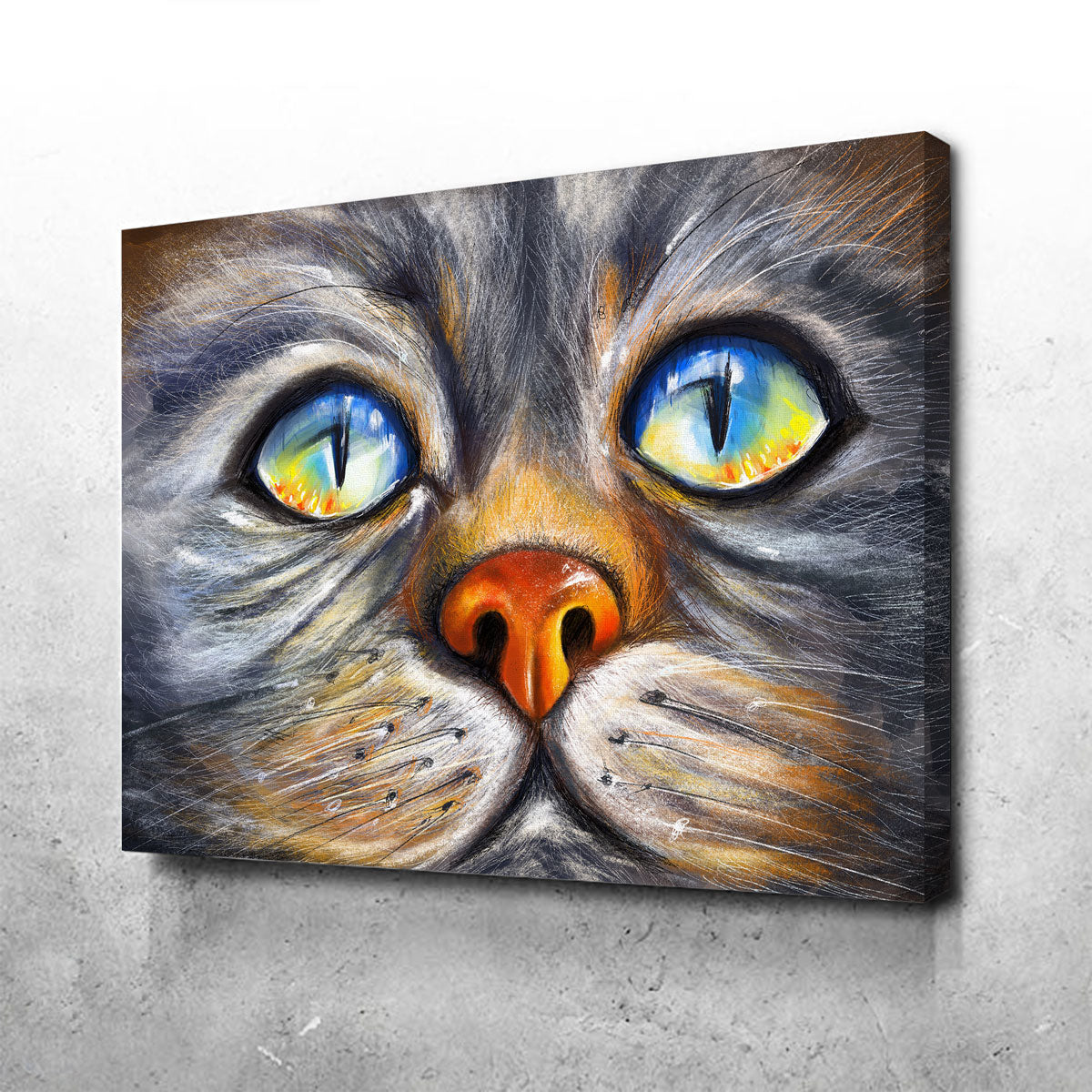 Stunning Cat Eyes Wall Art for Your Home Decor