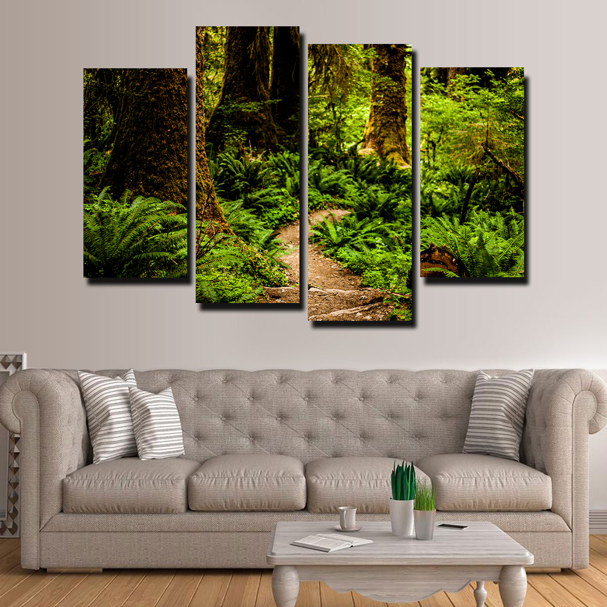 Stunning Hoh Rainforest Wall Art by Kyle Sherry