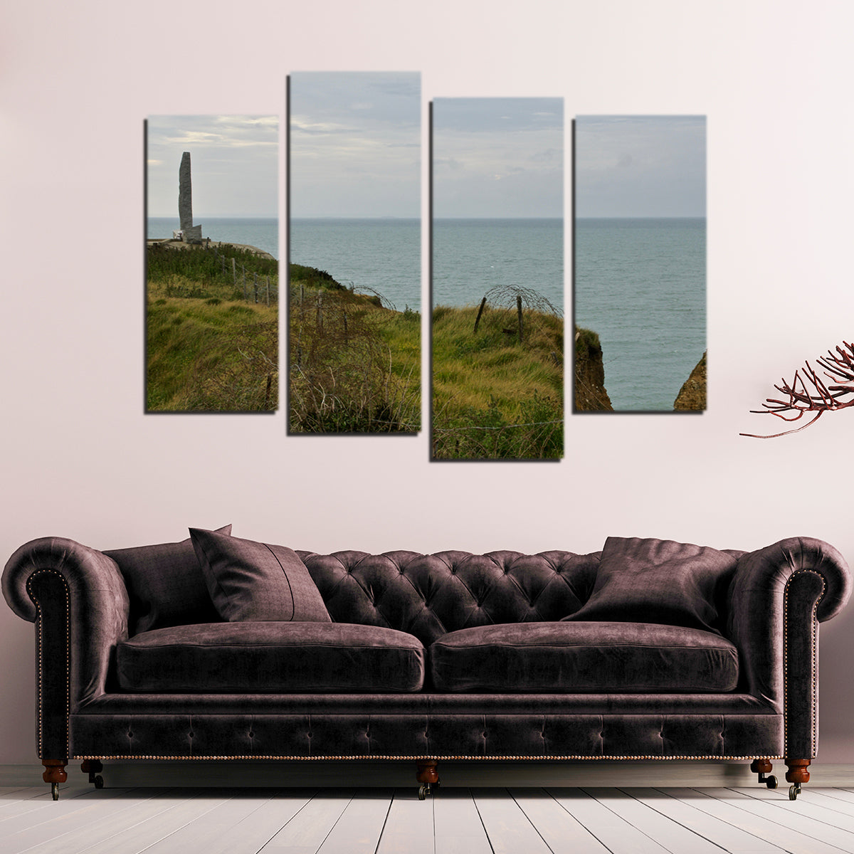 Pointe du Hoc - D Day Stunning Wall Art by David Campbell