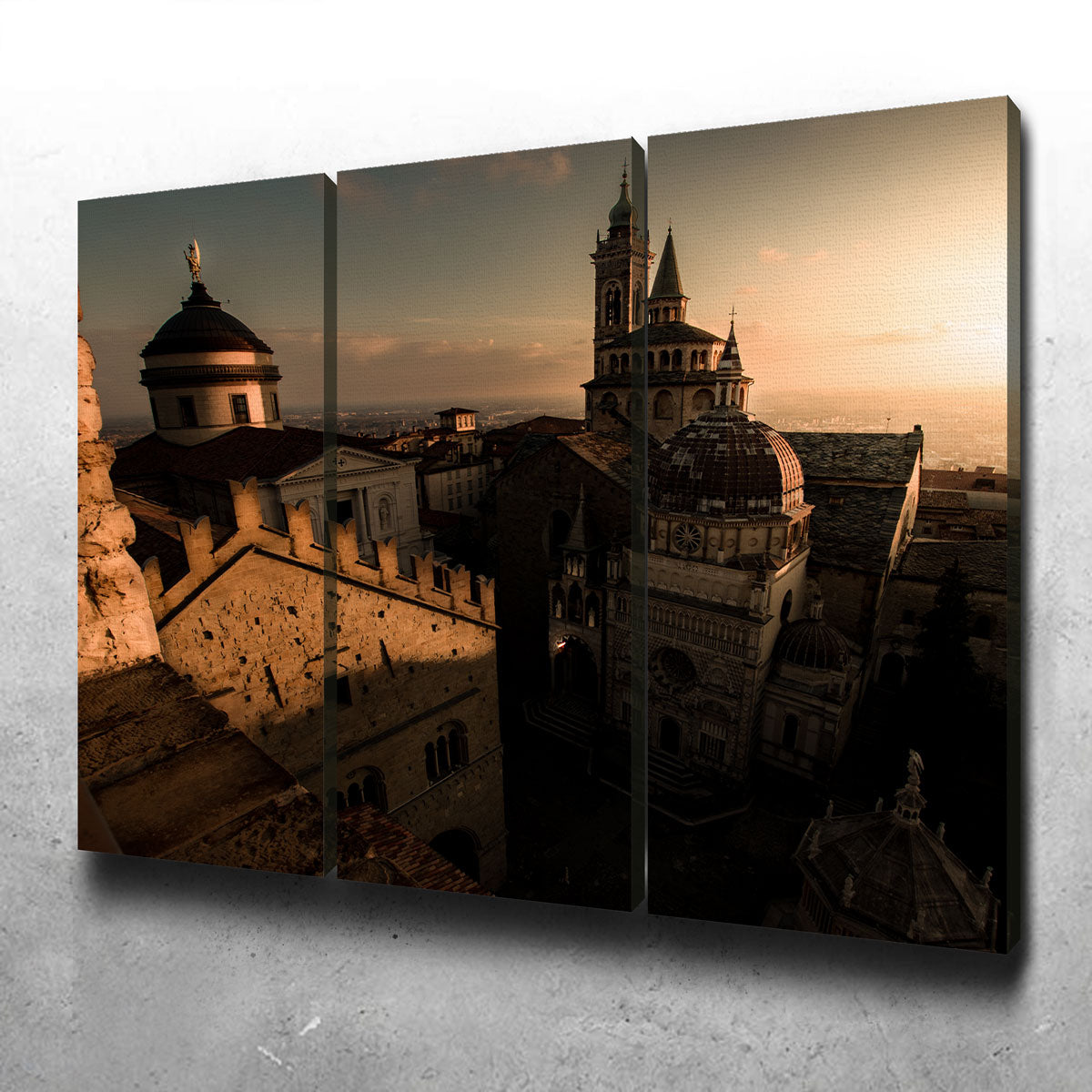 Stunning Bergamo Alta II Wall Art by Enzo Romano