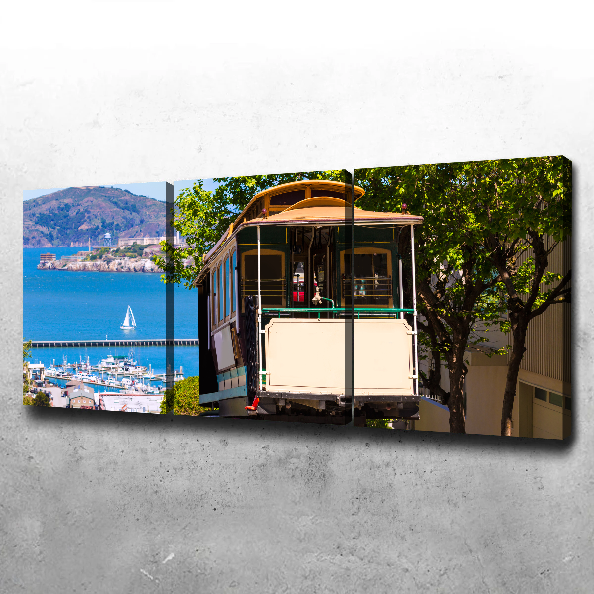 Hyde Street Cable Car High - Quality Wall Art for Stunning Home Decor