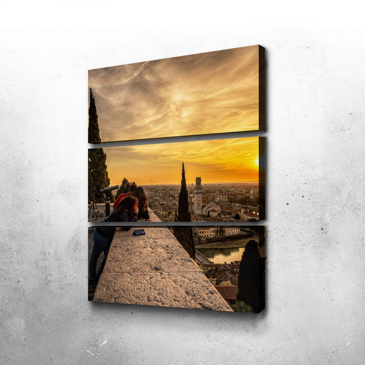 Gorgeous Castel San Pietro Sunset Wall Art by Stefano Baltieri