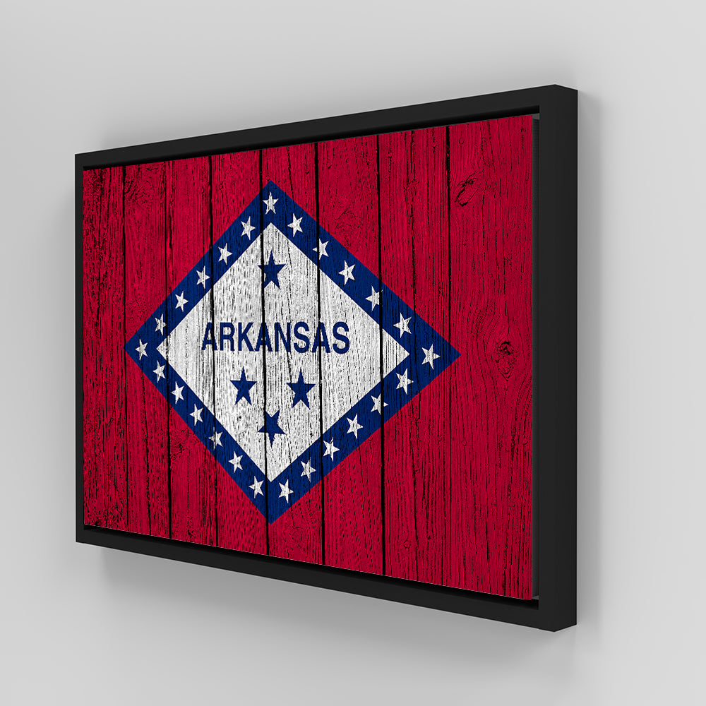 Beautiful Arkansas State Flag Wall Art for Your Home Decor