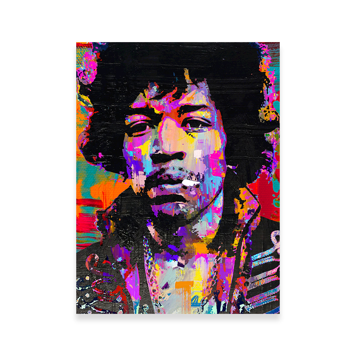 Stunning Acid Hendrix Wall Art by Stephen Chambers