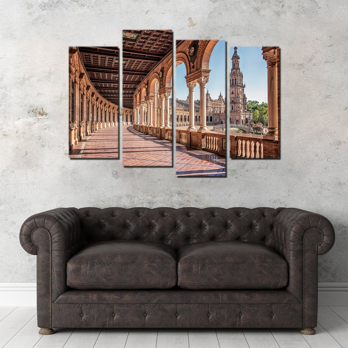 Stunning Plaza De Espana Wall Art by Manjik Pictures