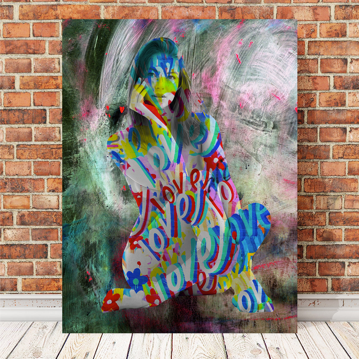 Exquisite Sitting Venus Wall Art by Stephen Chambers
