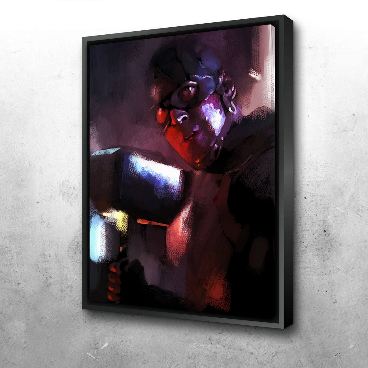 Cap And The Hammer Wall Art - Stunning Andy Brackpool Canvas Print
