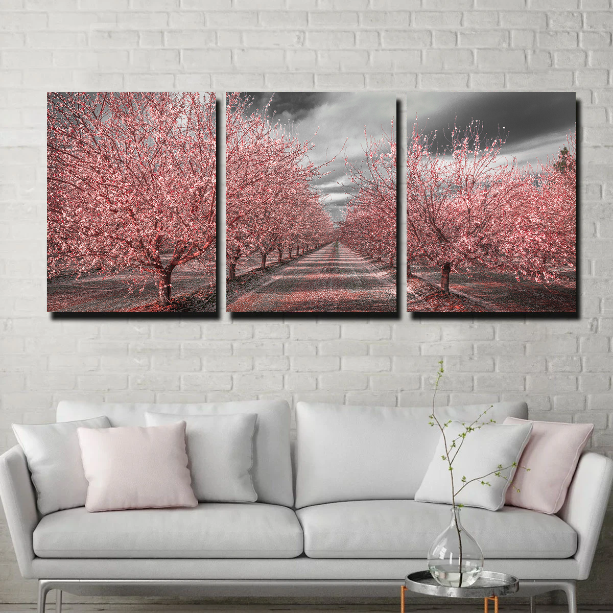 Stunning California Pink Blossoms Wall Art for Your Home Decor