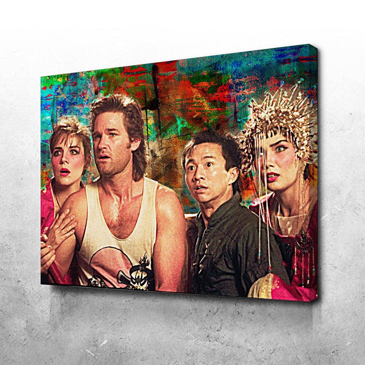 Stunning Big Trouble in Little China Wall Art for Home Decor
