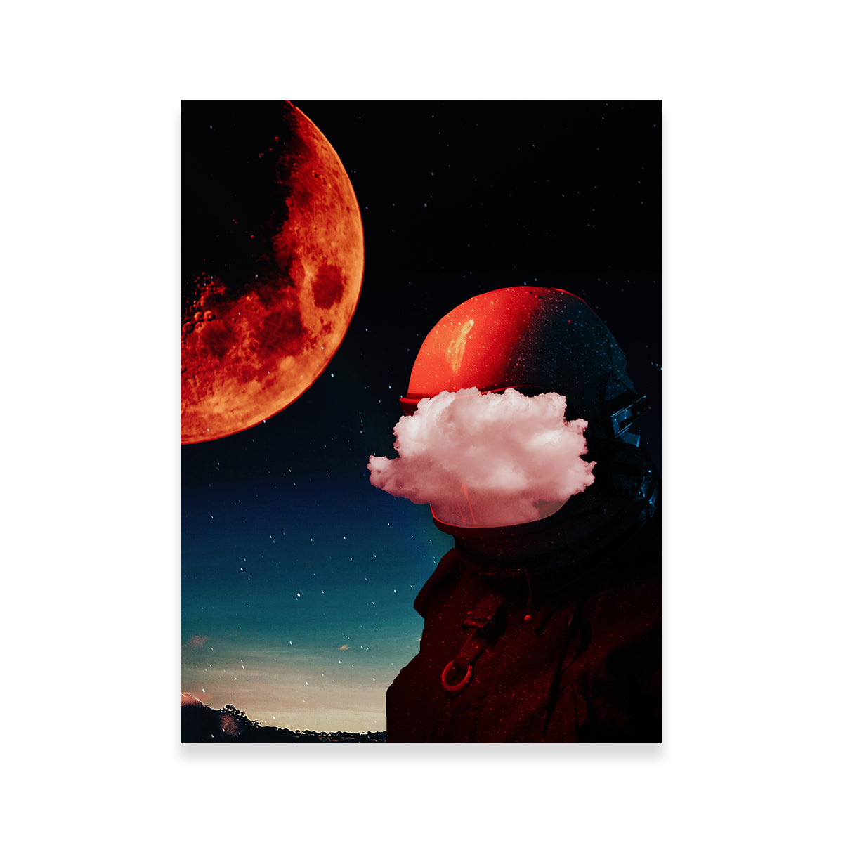 Astro Face Wall Art - Stunning Sustainable Wall Decor by RAPart