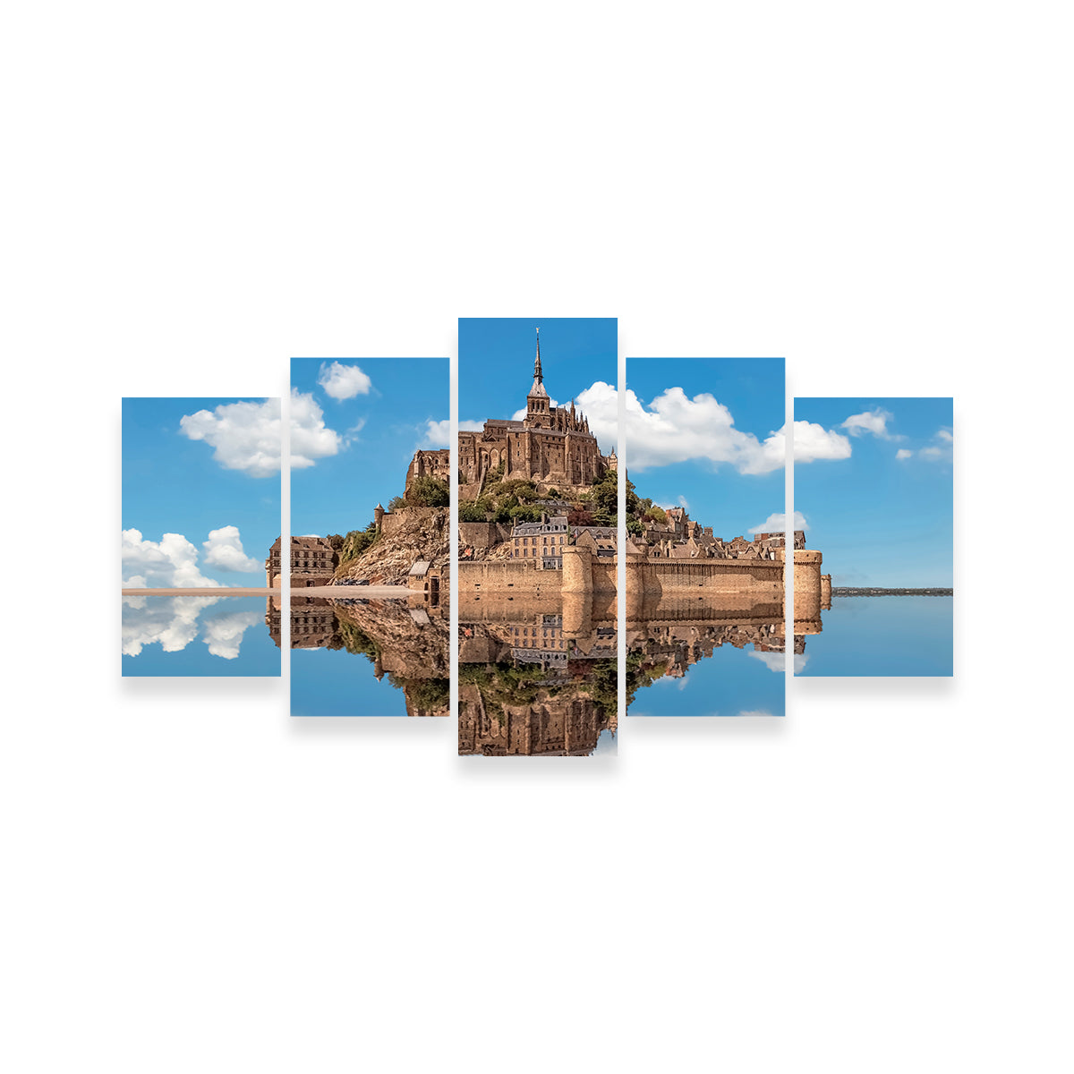 Exquisite Mont Saint Michel Wall Art by Manjik Pictures