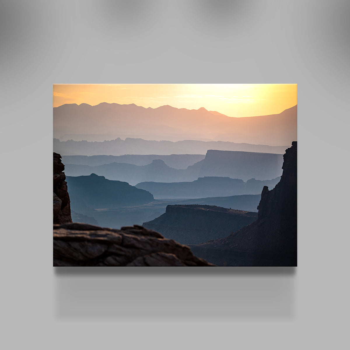 Stunning Canyonland Sunrise Wall Art by Lucas Moore