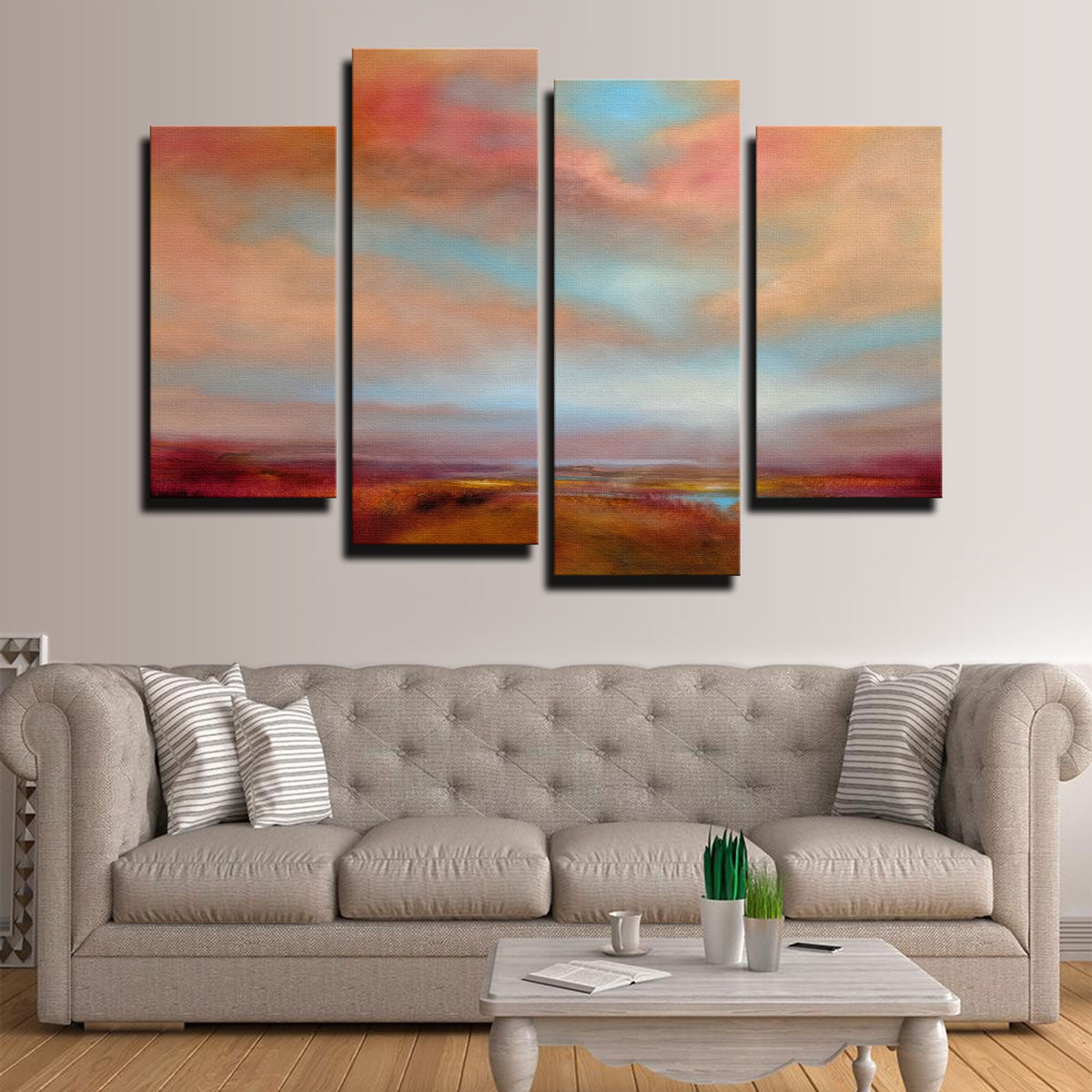 Stunning Heideland Wall Art by Annette Schmucker