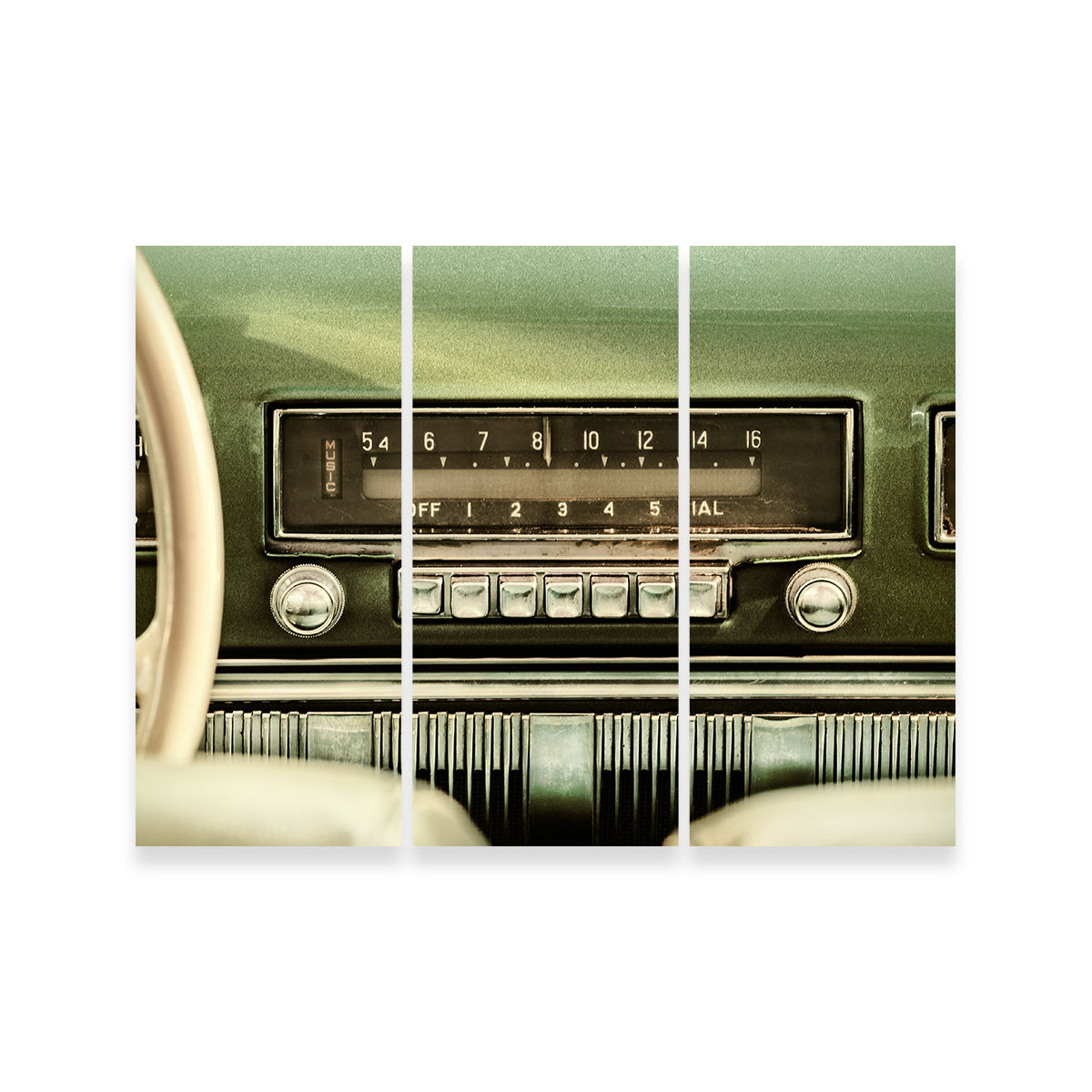 Vintage Old Car Radio with Premium Features