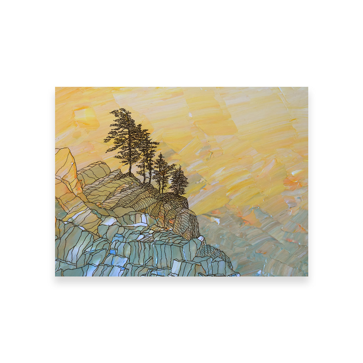 Exquisite Serene Joy Wall Art by Gerry Segismundo