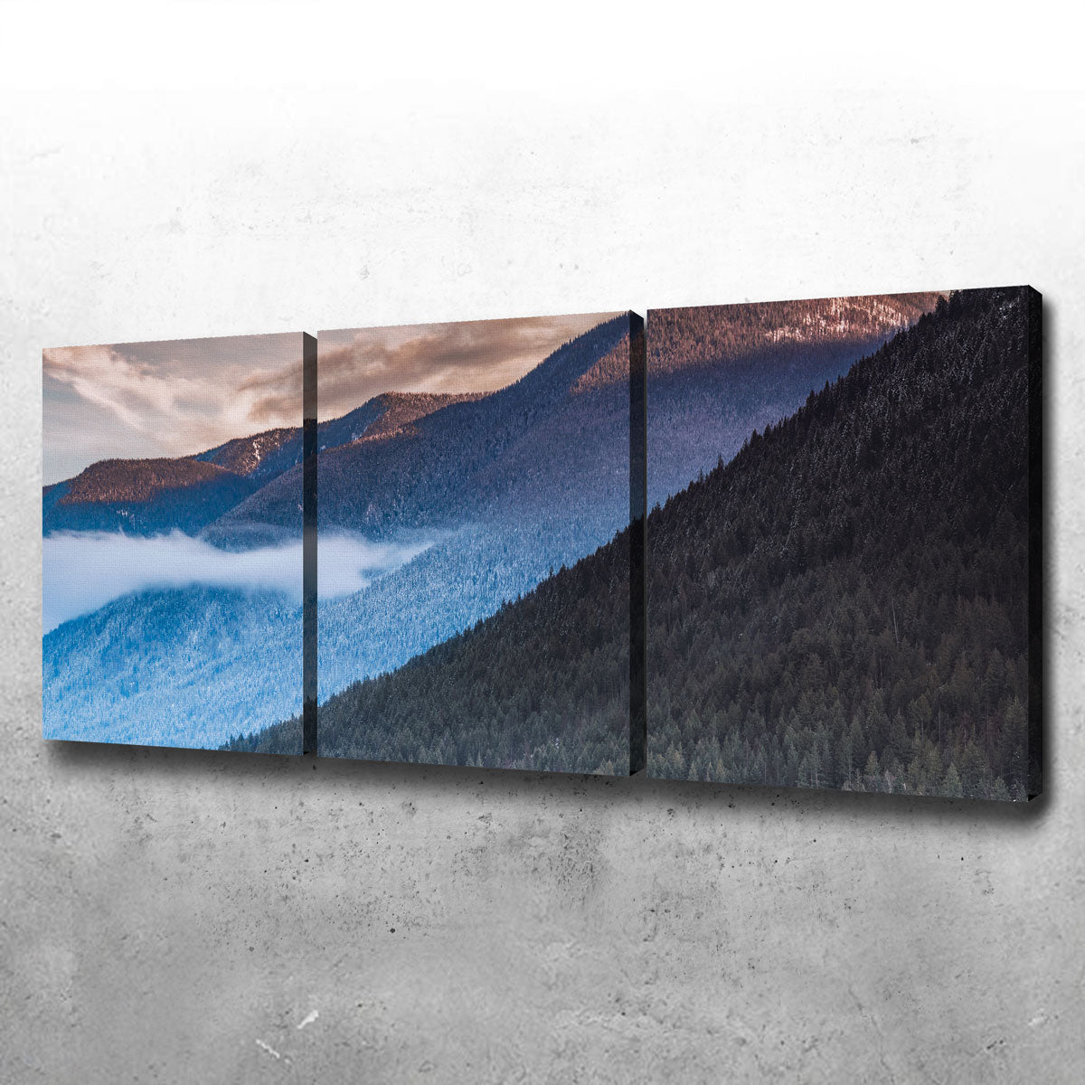 Stunning Sloping Trees Wall Art by Mike Cotton