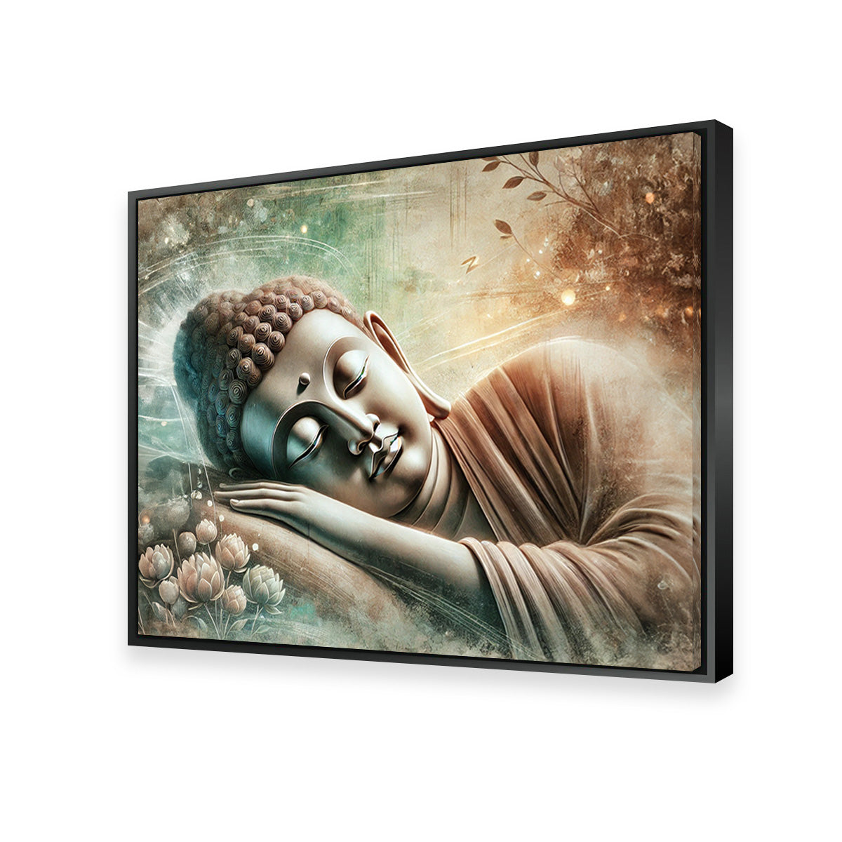 Exquisite Sleeping Buddha Wall Art for Your Home