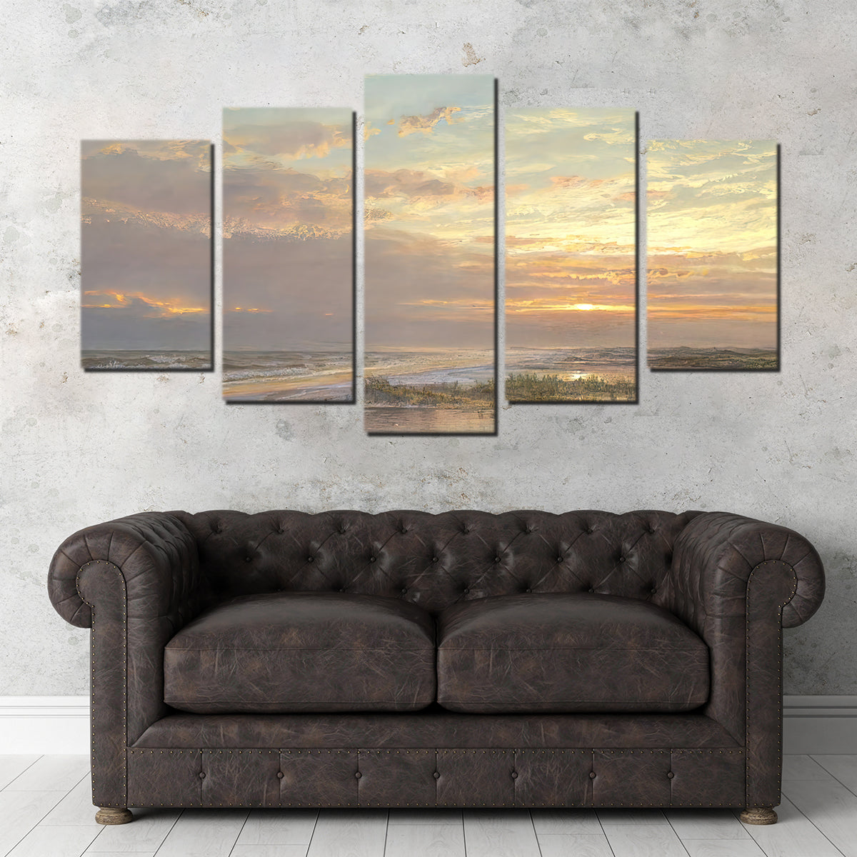 Stunning High Tide Wall Art by Denise Dundon
