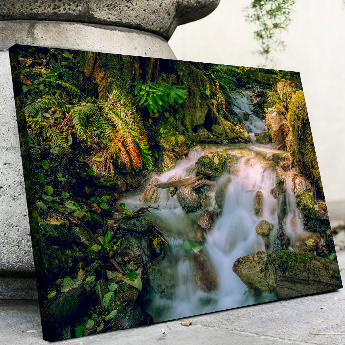 Stunning Baker Waterfall Wall Art by Kyle Sherry