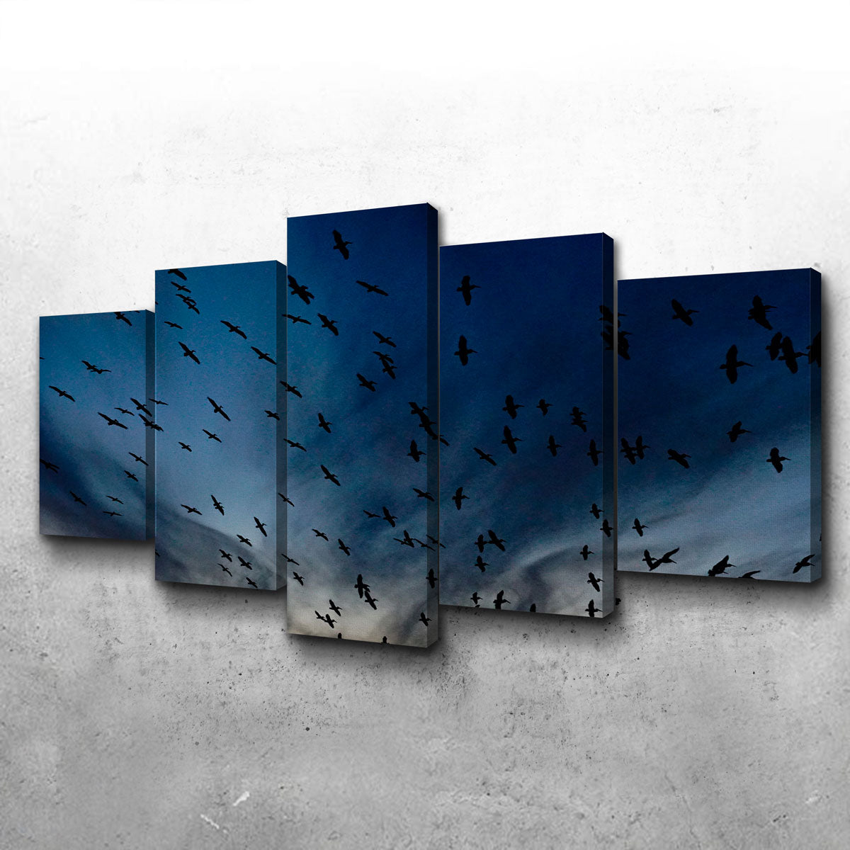 Stunning Pelican Migration Louisiana Wall Art by David Campbell