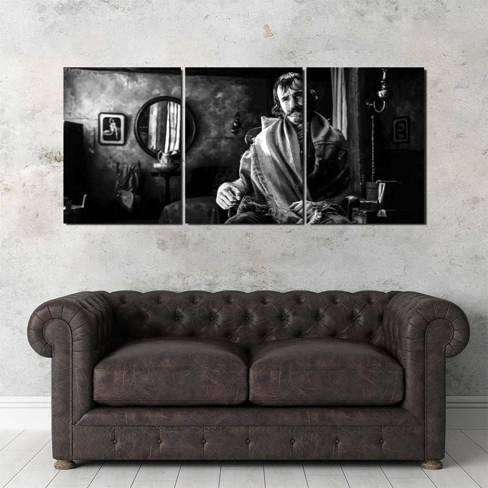 Bill the Butcher Stunning Grayscale Wall Art for Home Decor