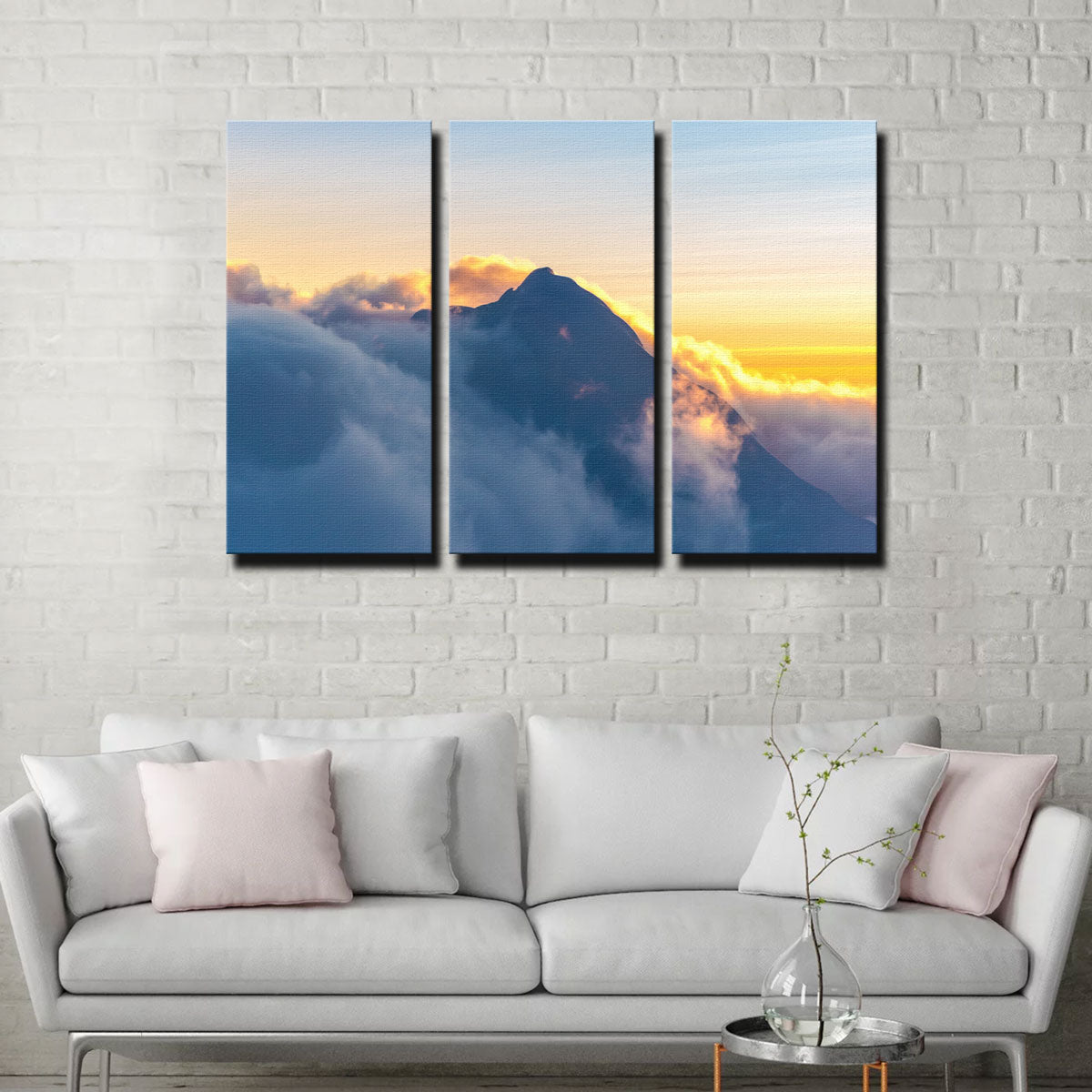 Stunning Alpine Glow Wall Art by Lucas Moore