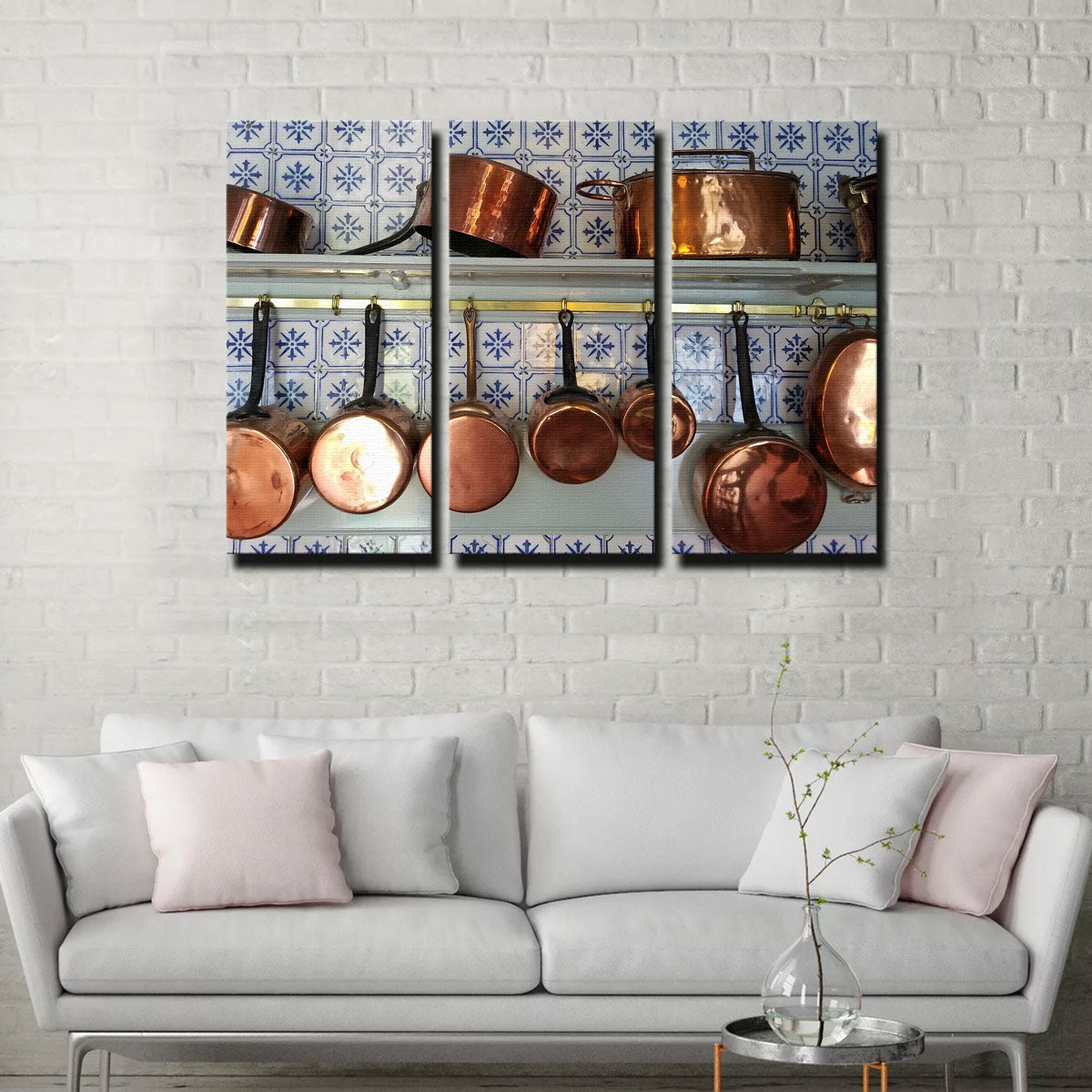 Monet's Kitchen - Giverny, France Wall Art by David Campbell - Museum Quality Canvas Print