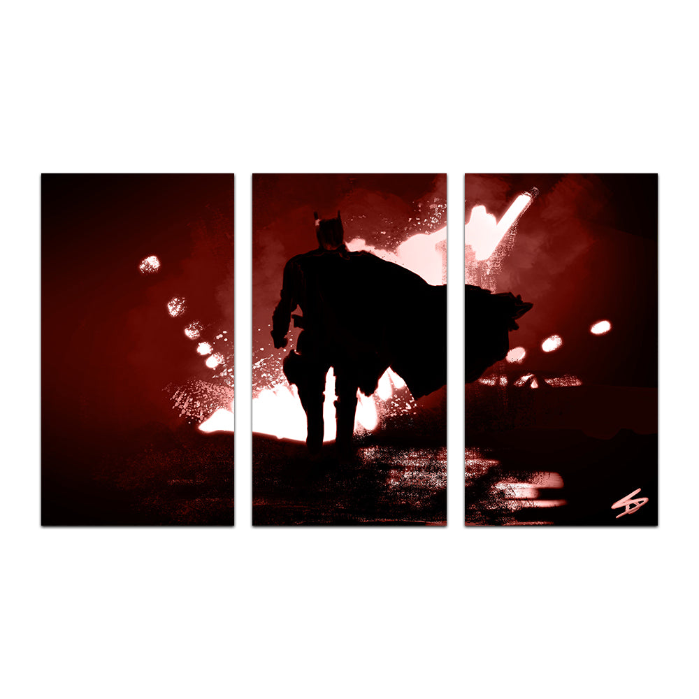 Bat Man's Vengeance - Stunning Wall Art by Andy Brackpool
