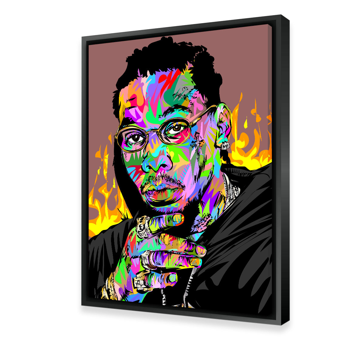 Stylish Offset Wall Art for Modern Interiors