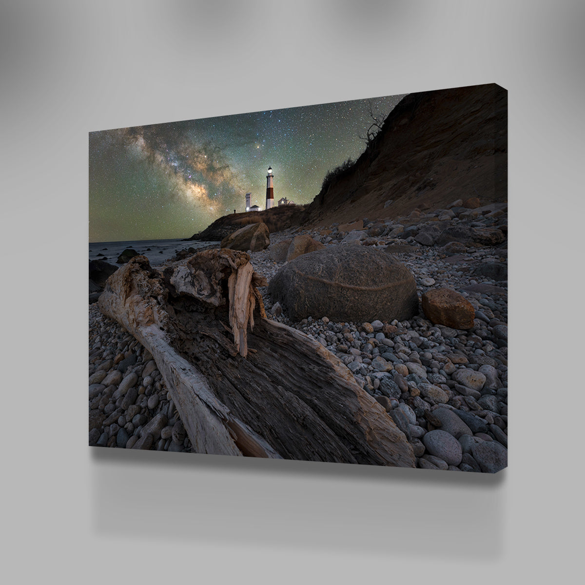 Stunning Montauk NY Driftwood Beach Wall Art by Shaun Mayer