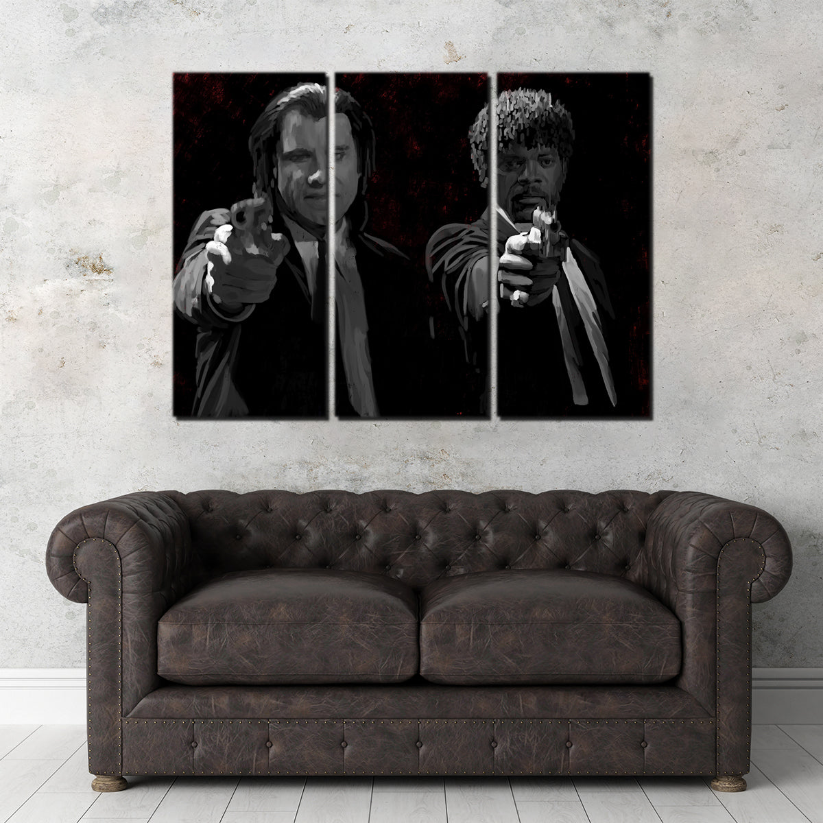 Stunning Portrait of Jules and Vincent Wall Art by Andy Brackpool