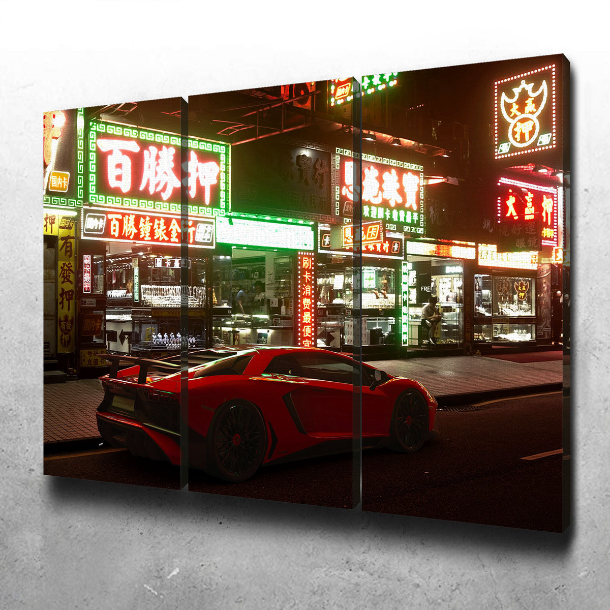 Stunning Night Villain Wall Art by Vynton