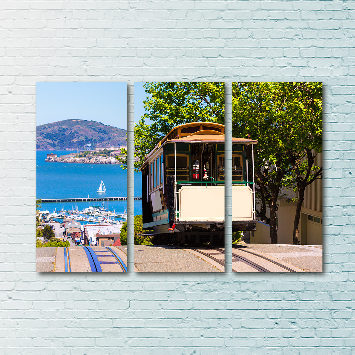 Hyde Street Cable Car High - Quality Wall Art for Stunning Home Decor