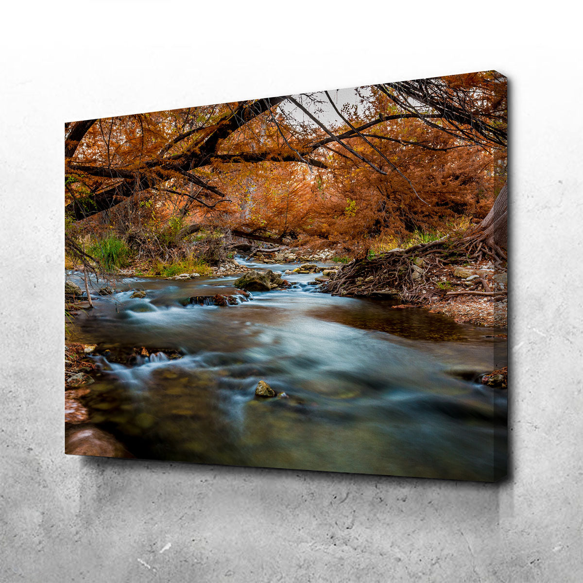 Exquisite Silky Guadalupe River Wall Art - Perfect Decor for Your Space