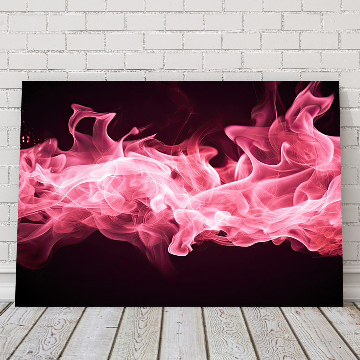 Stunning Pink Fire Wall Art
