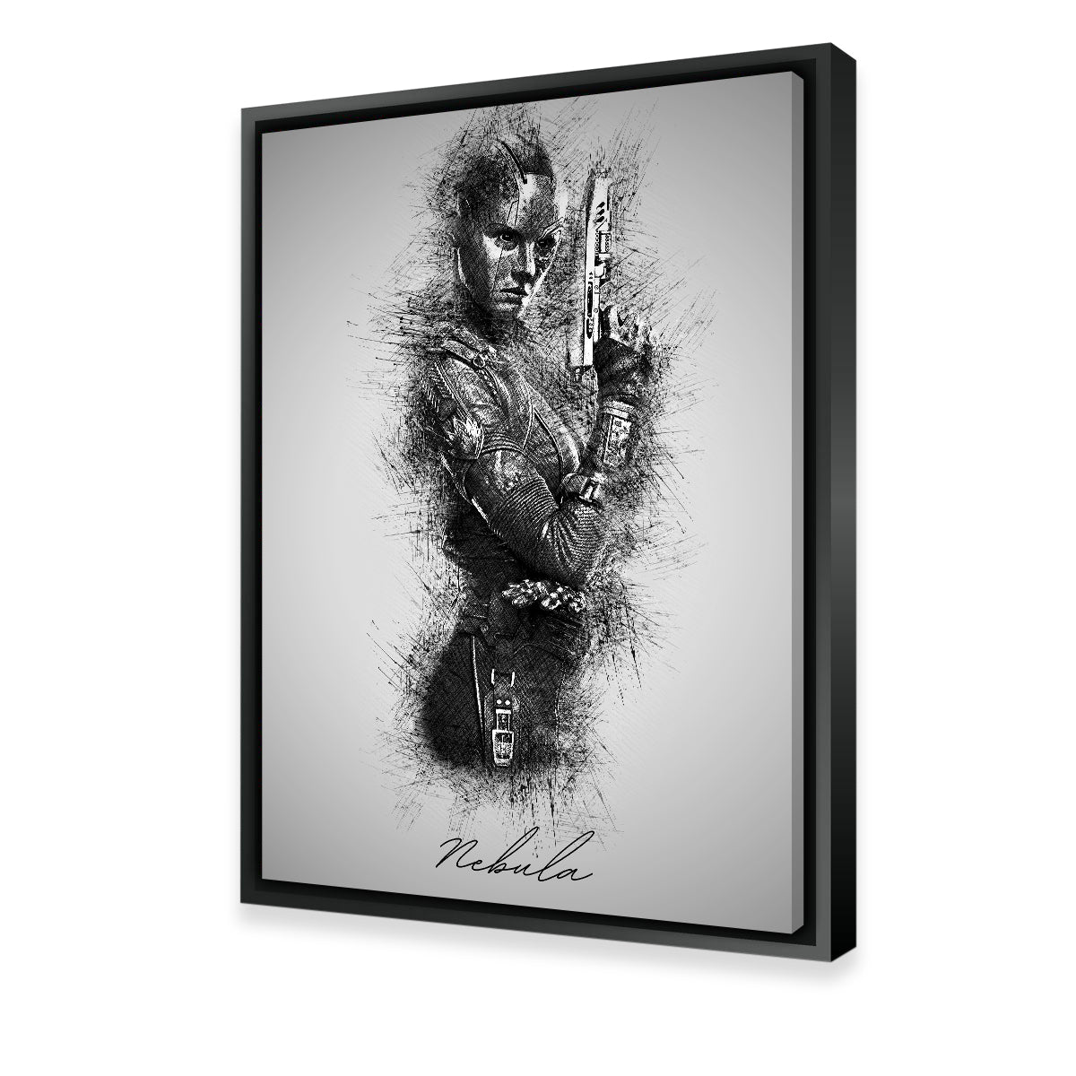 Stunning Nebula Wall Art - Handmade with Museum-Quality Canvas