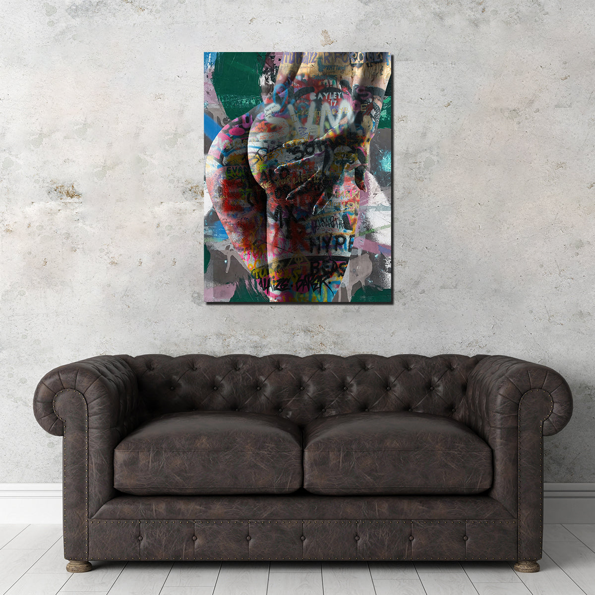 Exquisite Bayley Wall Art by Stephen Chambers