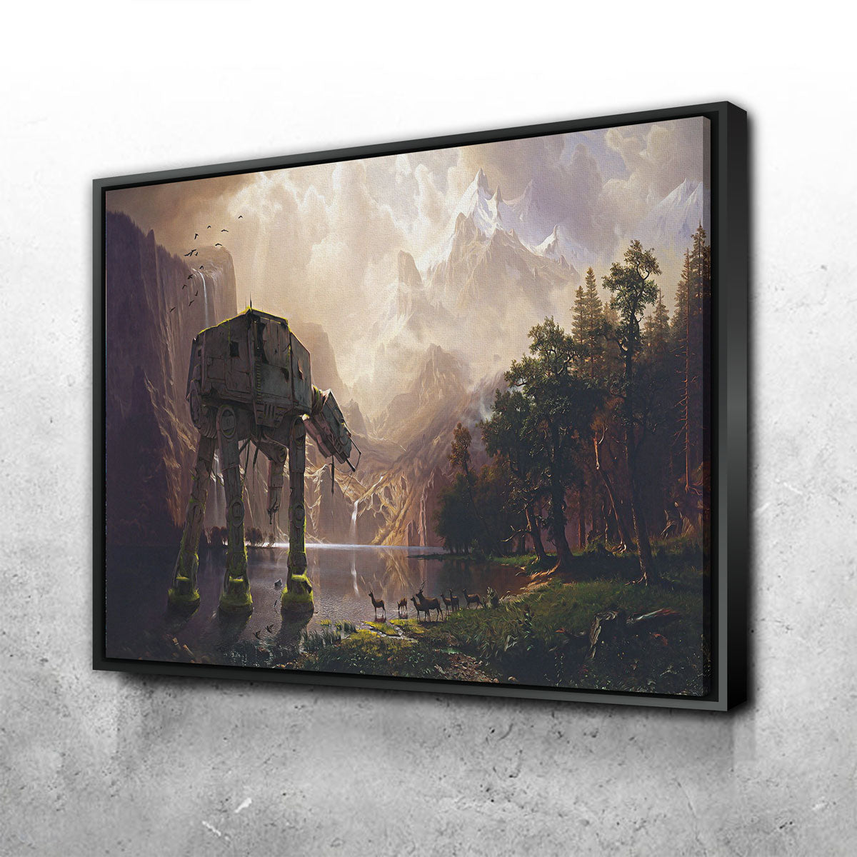 Stunning AT - AT Walker Wall Art for Star Wars Fans