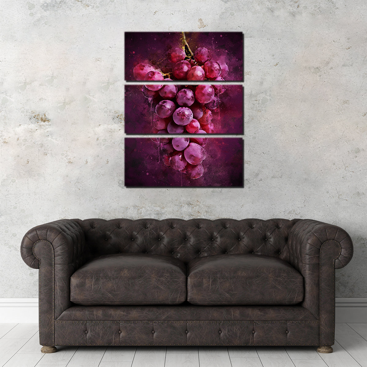 Exquisite Anggur Wall Art - Handmade with Sustainable Pine Wood