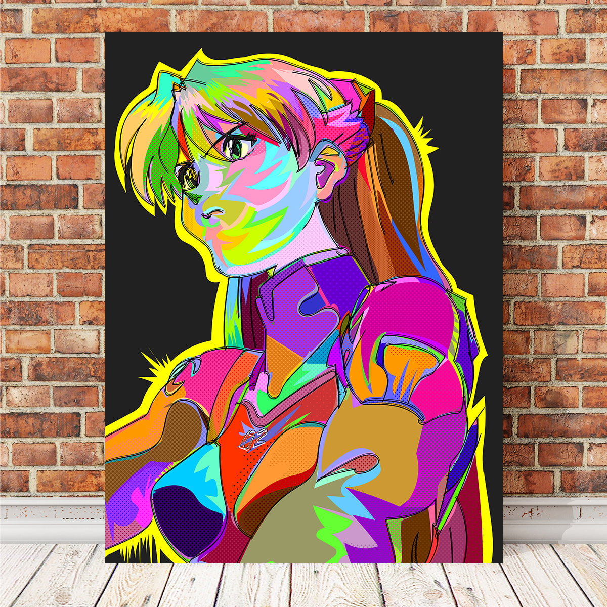 Asuka Stunning Wall Art - Handmade Museum Quality Canvas Print