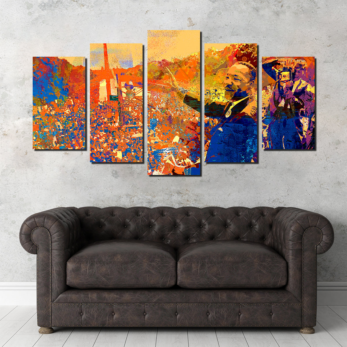 Inspiring 'I Have a Dream' Wall Art by Stephen Chambers