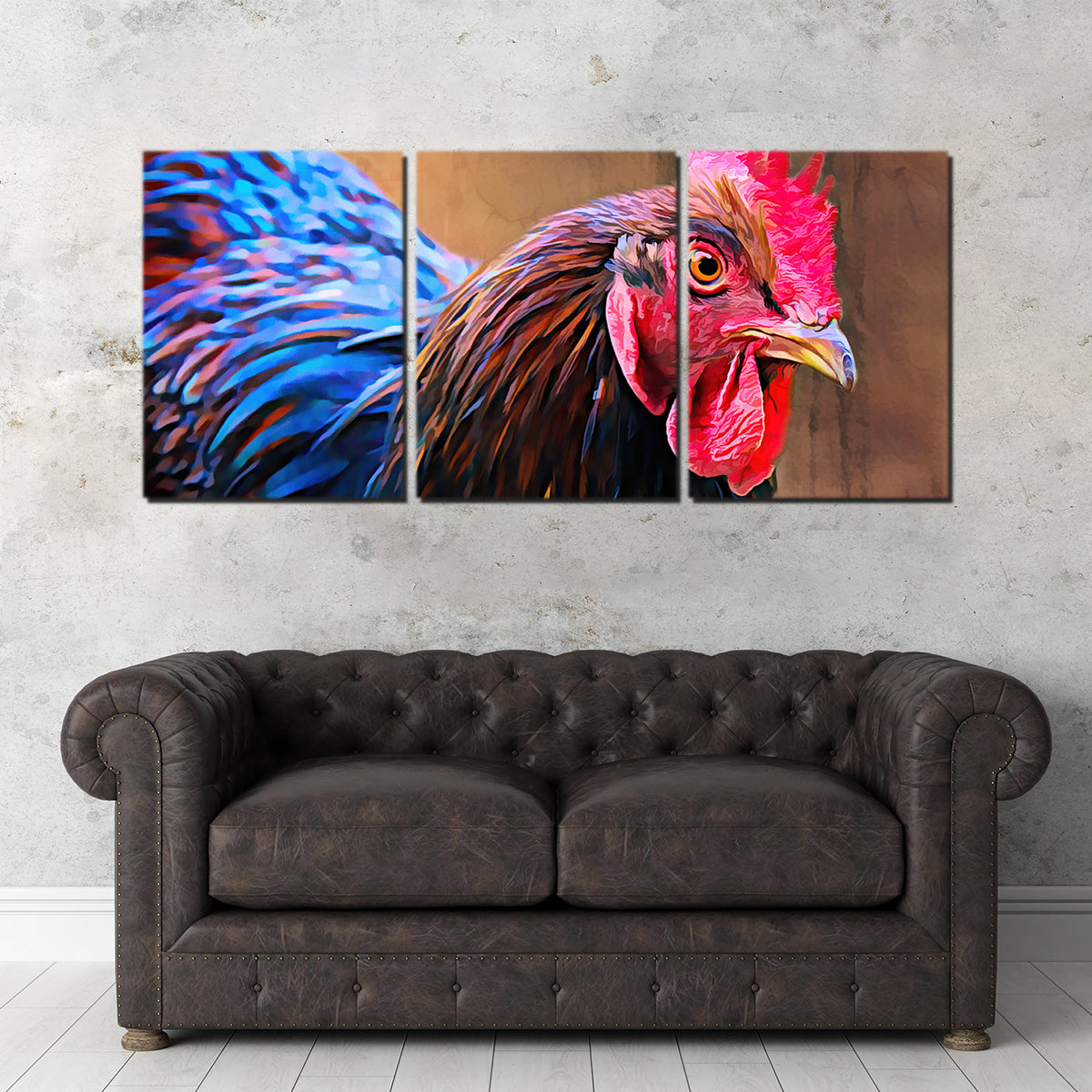 Gorgeous Australorp Chicken Wall Art by Denise Dundon