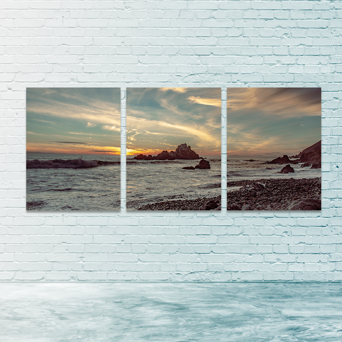 Stunning Pfieffer Beach Sunset Wall Art by Kyle Sherry