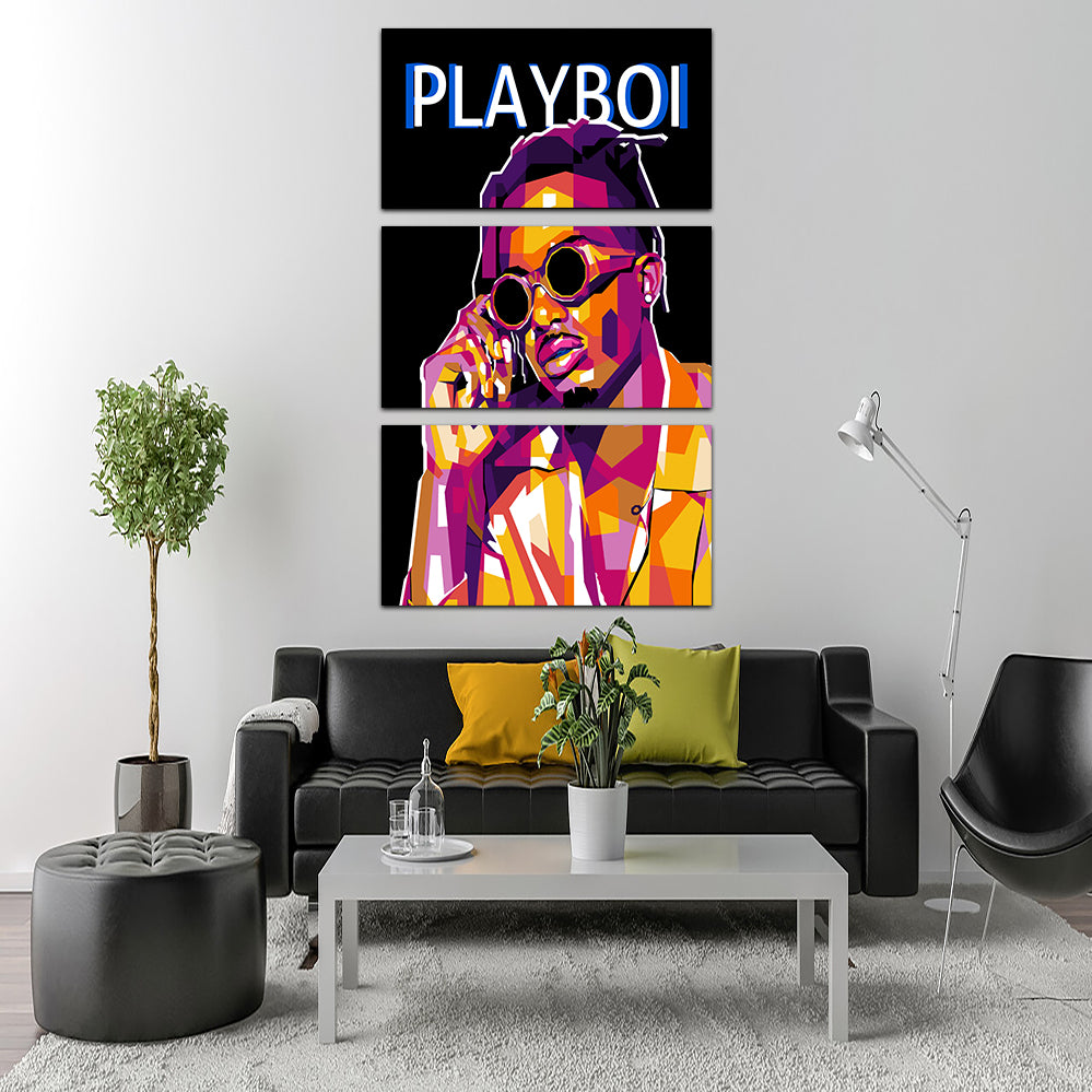 Stylish Playboi Shades Wall Art by Tovu Yovi