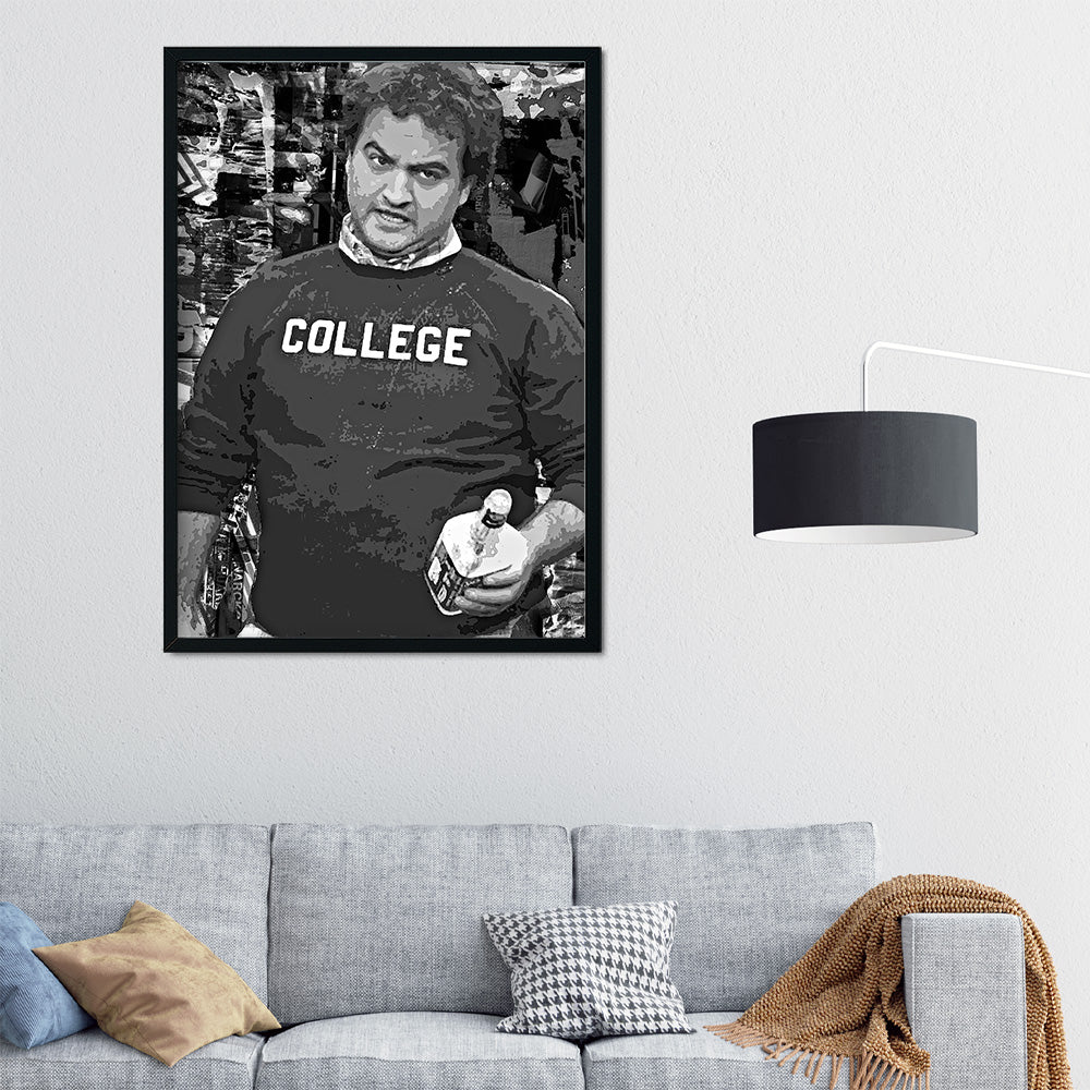 Stunning Animal House Grayscale Wall Art for Home Decor